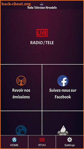 Radio Tele Hirondelle screenshot