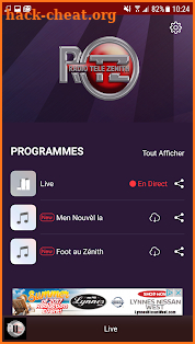 Radio Télé Zenith screenshot