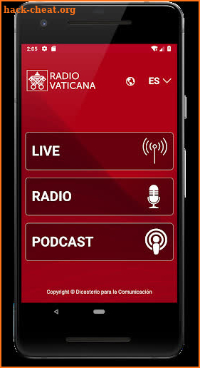 Radio Vaticana screenshot