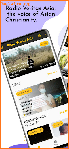 Radio Veritas Asia screenshot