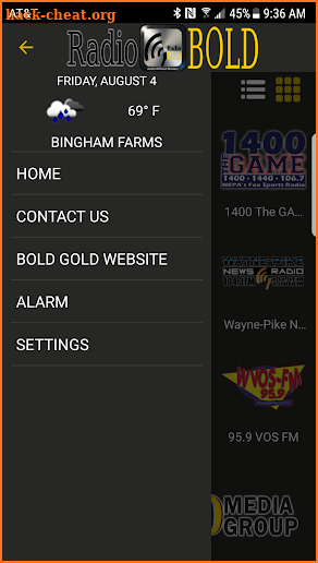 RadioBOLD screenshot