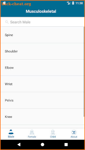 Radiology Measurements screenshot