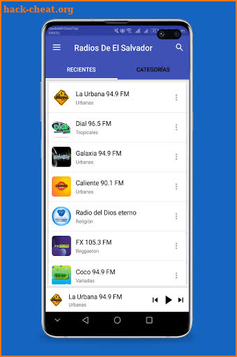 Radios de El Salvador - Estaciones en Vivo screenshot