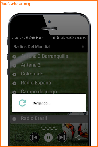 Radios del Mundial Rusia 2018 screenshot