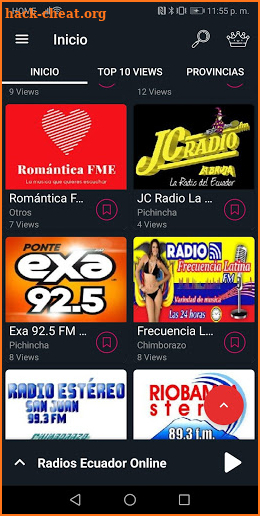 Radios Ecuador Online - Emisoras de Ecuador Gratis screenshot