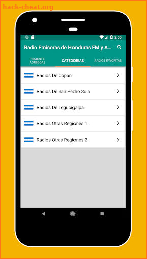 Radios Honduras - Radio Honduras FM + Honduran App screenshot