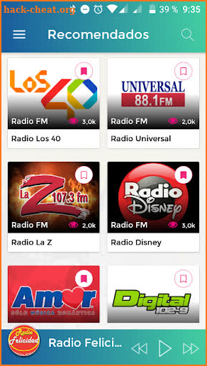 Radios Mexico - Radios FM, AM Online screenshot