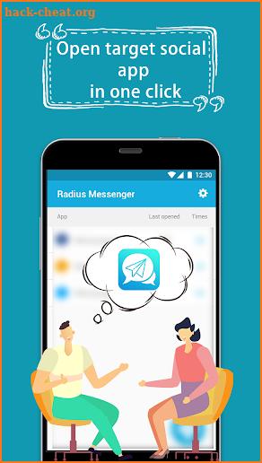 Radius Messenger screenshot