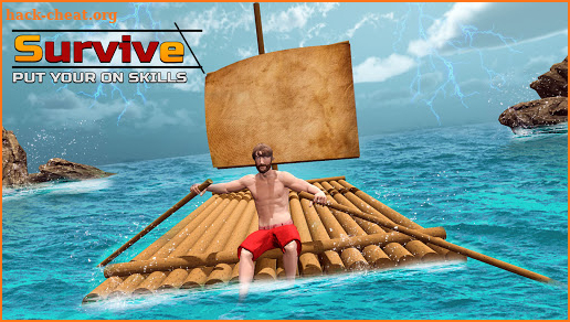 Raft Survival Island Simulator - Survive on a Raft screenshot