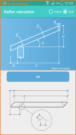 Rafter calculator Paid screenshot