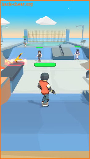 Ragdoll Skate Clash screenshot