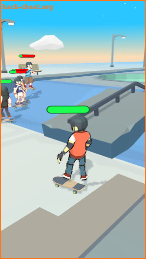 Ragdoll Skate Clash screenshot