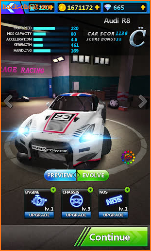 Rage Racing 3D screenshot