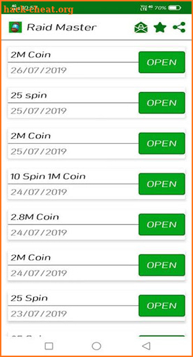 Raid Master : Free Spin And Coin screenshot