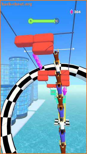 Rail Surfers 3D screenshot