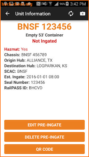 RailPASS screenshot