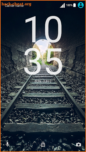 Railroad Xperia Theme screenshot