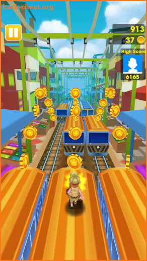 Railway Runner 2: to the moon screenshot