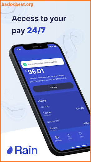 Rain Instant Pay screenshot