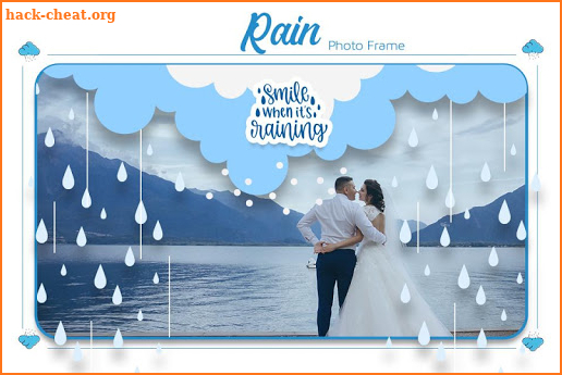 Rain Photo Frames screenshot