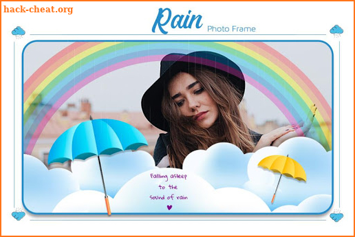 Rain Photo Frames screenshot