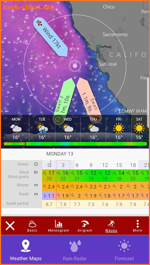 RAIN RADAR - Animated Weather Forecast Windy Maps screenshot