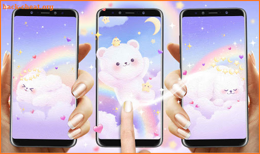 Rainbow Animal Live Wallpapers screenshot