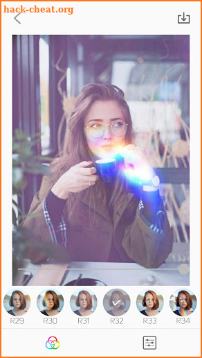 Rainbow Camera - Overlay Sticker screenshot