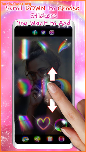 Rainbow Camera 🌈 Photo Filters and Effects screenshot