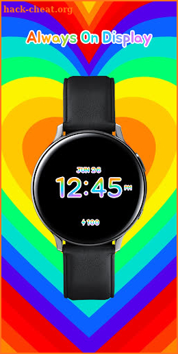 Rainbow Colorful_Watchface screenshot