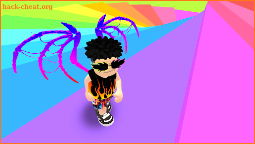 Rainbow for Obby Parkour Run screenshot