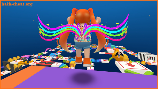 Rainbow for Obby Parkour Run screenshot