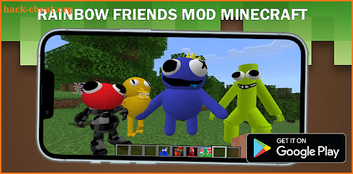 Rainbow Friends for Minecraft screenshot