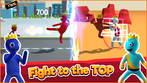 Rainbow Friends Kungfu Attack screenshot