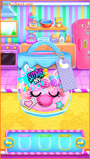 Rainbow Glitter Slime Maker - DIY Slime Project screenshot