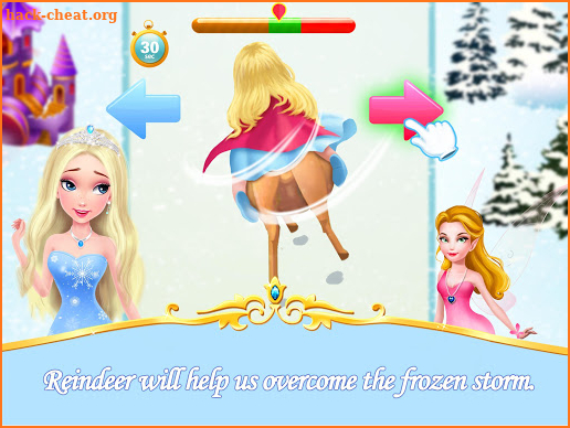 Rainbow Ice Princess: First Love Magic Story Games screenshot