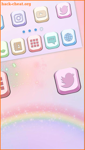 Rainbow, Icon Themes, Live Wallpaper screenshot