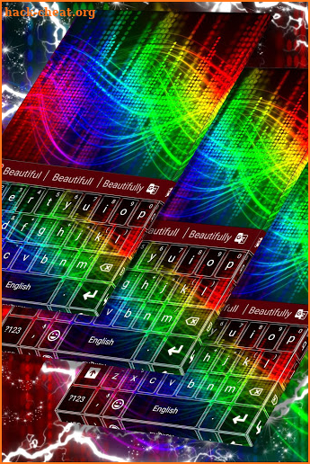 Rainbow Keyboard For Samsung screenshot