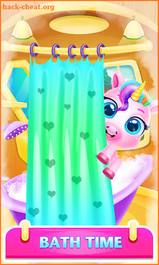 Rainbow Little Unicorn Daily Caring screenshot