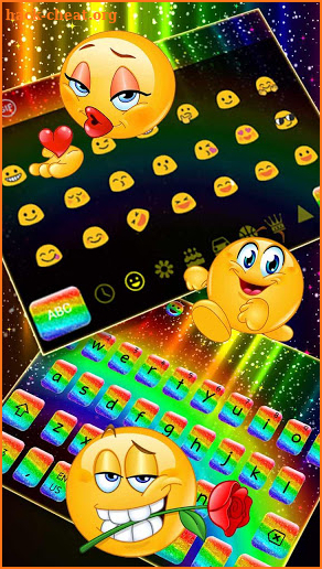 Rainbow Love Keyboard screenshot