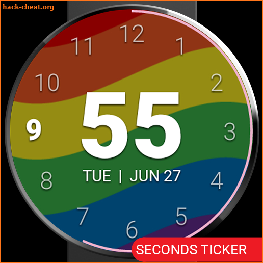 Rainbow Pride Watch Face screenshot