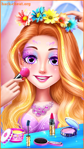 Rainbow Princess & Unicorn Makeup - Fashion Trip screenshot