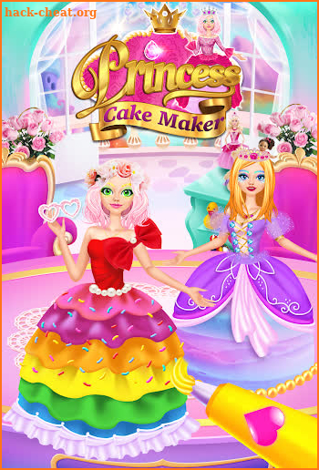 Rainbow Princess Cake Maker - Kids Cooking Games screenshot