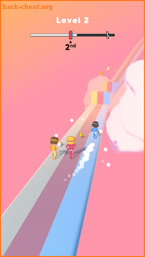 Rainbow Run 3D screenshot