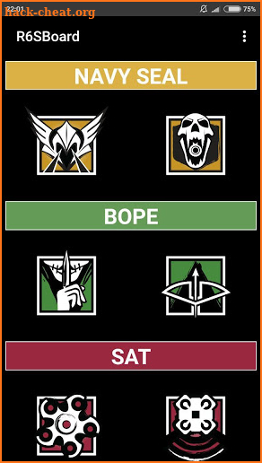 Rainbow Six Elite SoundBoard screenshot