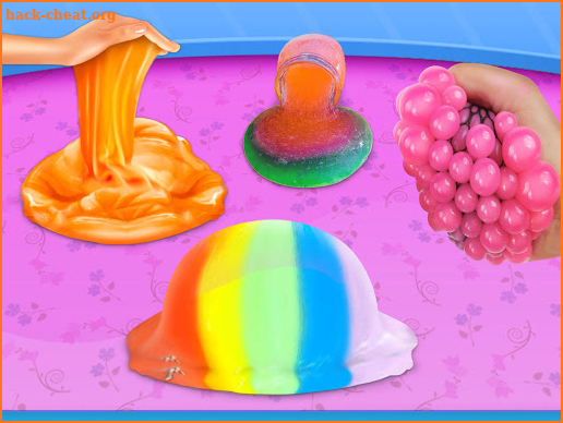 Rainbow Slime Maker DIY Squishy Ball Toy screenshot