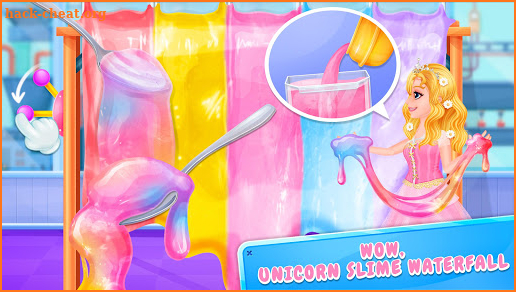 Rainbow Slime Waterfall - Slime Factory screenshot