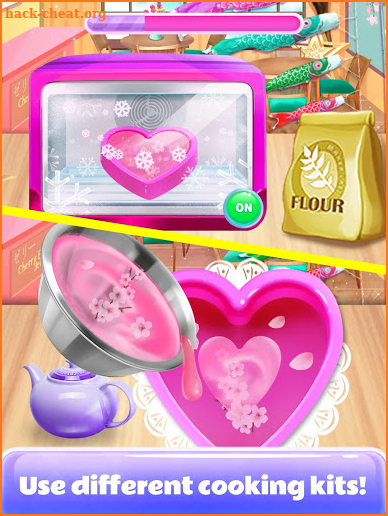 Rainbow Unicorn Cherry Blossom Jello - Girl Games screenshot