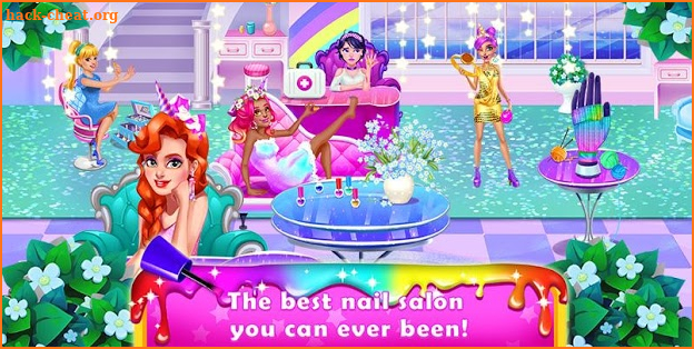 Rainbow Unicorn Nail Beauty Artist Salon screenshot