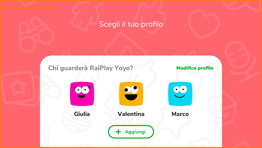 RaiPlay Yoyo screenshot